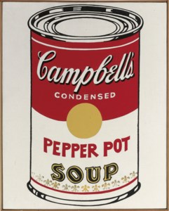 Andy Warhol, Campbell's Soup Can (Pepper Pot)