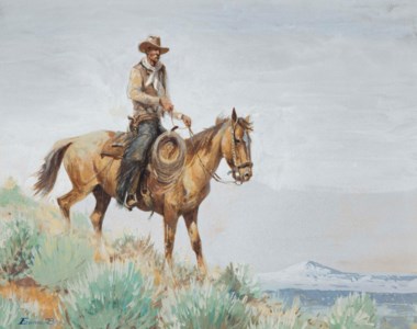 Mounted Cowboy