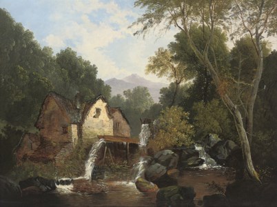 An overshot mill