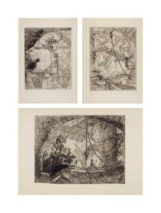 Invenzioni Capric di Carceri . Rome: Giovanni Bouchard, [c. 1758-60 (Robison's 1 s t ed. 3 r d issue)]