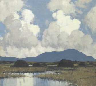 A Showery Day on the Bog