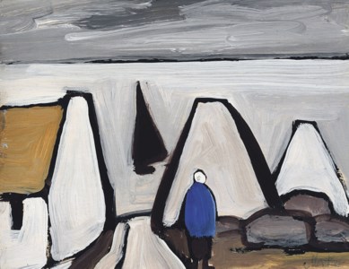 Figure by Cottages