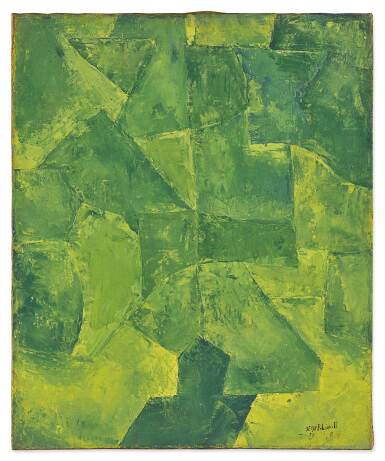 Composition en vert