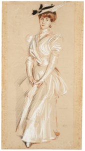 Portrait of Madame Helleu in boating costume