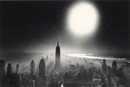 Atom Bomb Sky, New York, 1955