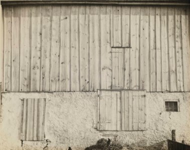 Side of White Barn, Bucks County, 1917