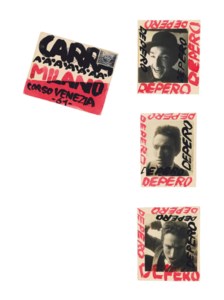 Message with Self Portraits, 1915