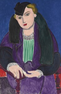 Henri Matisse, Portrait au manteau bleu