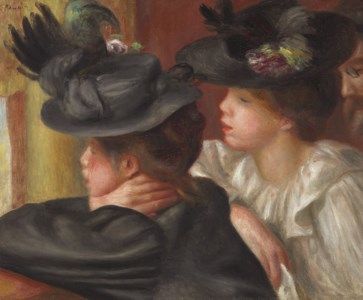 Pierre-Auguste Renoir, Au Théâtre, la loge