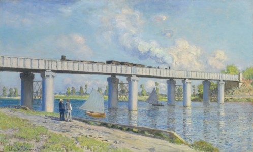 Claude Monet, Le Pont du chemin de fer à Argenteuil