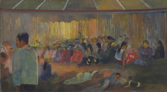 Paul Gauguin, Te fare Hymenee (La maison des chants)