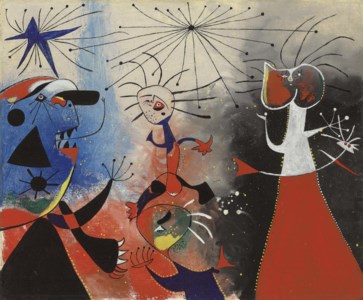 Joan Miró, La caresse des étoiles