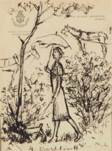 Woman in a garden