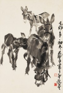 Four Donkeys