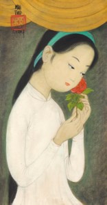 Jeune fille à la rose (Young Lady with a Rose)