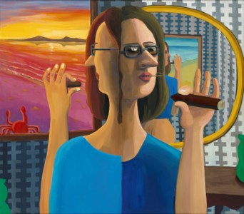 Woman with a Cigar