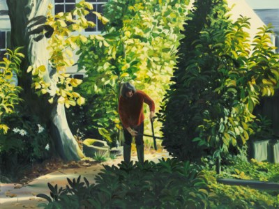 Caroline Walker, Cutting Back, Late Afternoon, October
