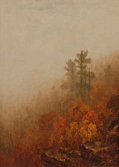 A Foggy Autumn Morning in the Mountains, A Sketch