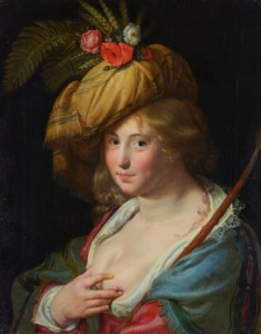 A shepherdess