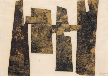 Untitled (Estudio para Peine del Viento I) (Study for Wind Comb I)