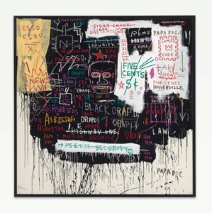 Jean-Michel Basquiat, Museum Security (Broadway Meltdown)