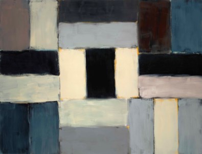 Sean Scully, Wall of Light Blue Blue