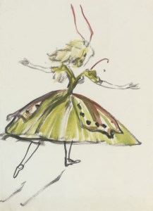 Design for a spirit in the garden in yellow