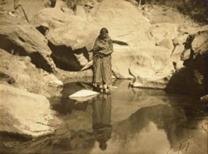 Nature's Mirror, Navajo, 1904