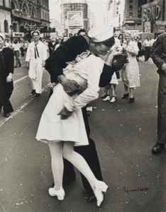 V.J. Day, Times Square, 1945