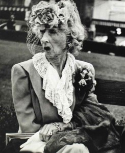 San Francisco, Woman with veil, 1949