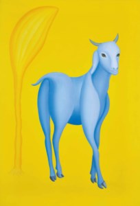 Untitled (Goat and Tree)