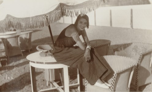 Renée Perle, Juan les Pins, 1931