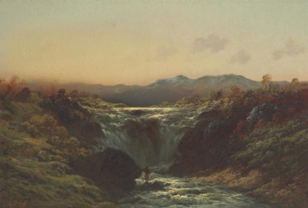 A Mountain Torrent in the Highlands