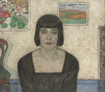 Portrait of the artist's wife