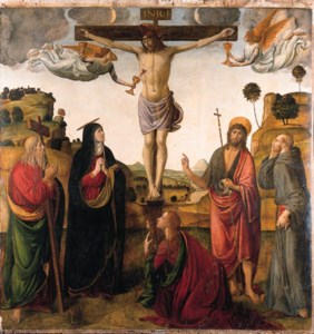 The Crucifixion with the Madonna, Saints John the Baptist, Mary Magdalen, Andrew and Francis