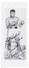 MUHAMMAD. Photograph Signed and Inscribed, "Best Wishes / to Tony Janak / Sincerely / Muhammad Ali,"