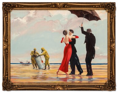 Banksy & Eine, Crude Oil (Vettriano)