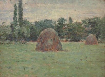Two Haystacks
