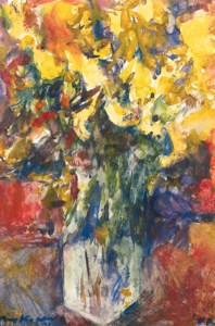 Flowers in a vase