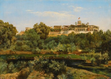 Sin título (El bosque y el castillo de Chapultepec)