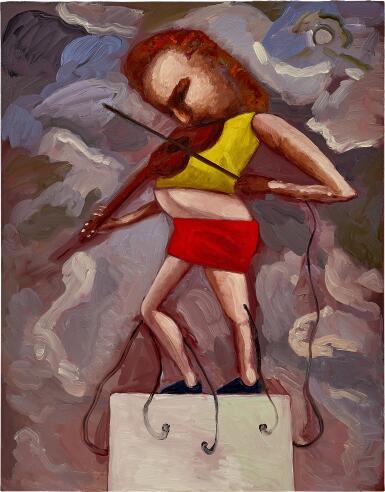 Robot Playing Violin