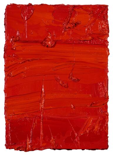 Untitled (Coral Orange/ Vermillion)