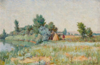 Montana Landscape with Honeymoon Hogan