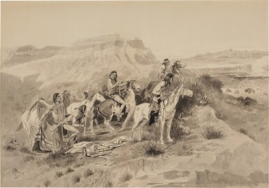 Preparation for the Buffalo Hunt