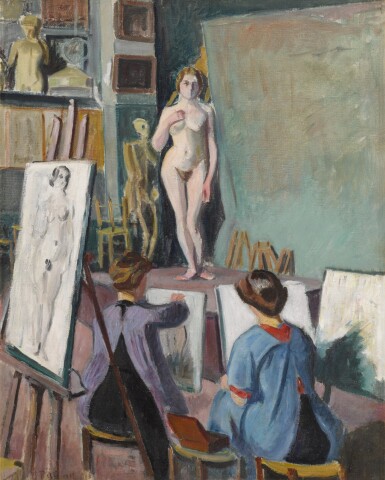 Le Modèle dans l'atelier