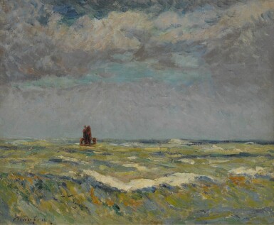 Grosse mer à Étretat