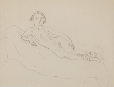 Femme allongée