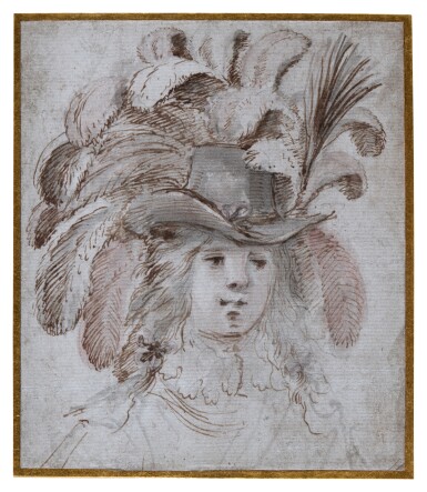Young Cavalier Wearing a Plumed Hat