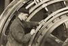 Turbine mechanic. Circa 1920