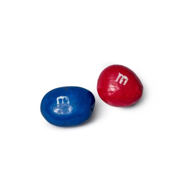 Untitled (two M&Ms)
